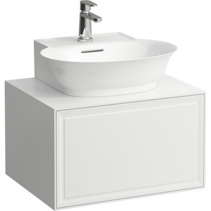 Комплект раковина + мебель LAUFEN THE NEW CLASSIC .000.104.1 580x450x350 один ящик белый глянец 4.0600.3.085.631.1+ 8.1685.2