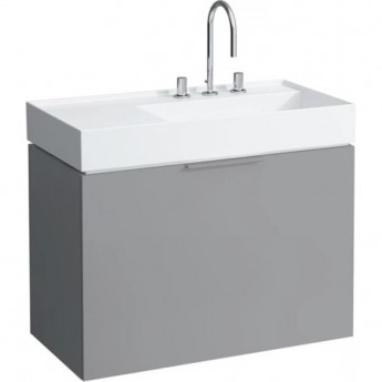 Шкафчик под раковину LAUFEN KARTELL 81033.9, с компактным сифоном, с одним ящиком и внутренней полочкой