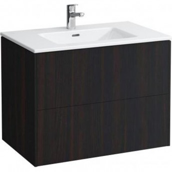Тумба с раковиной LAUFEN BASE 100x49 темный вяз